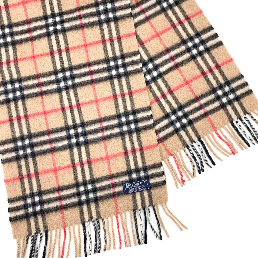 BURBERRY 100% Cashmere Scarf